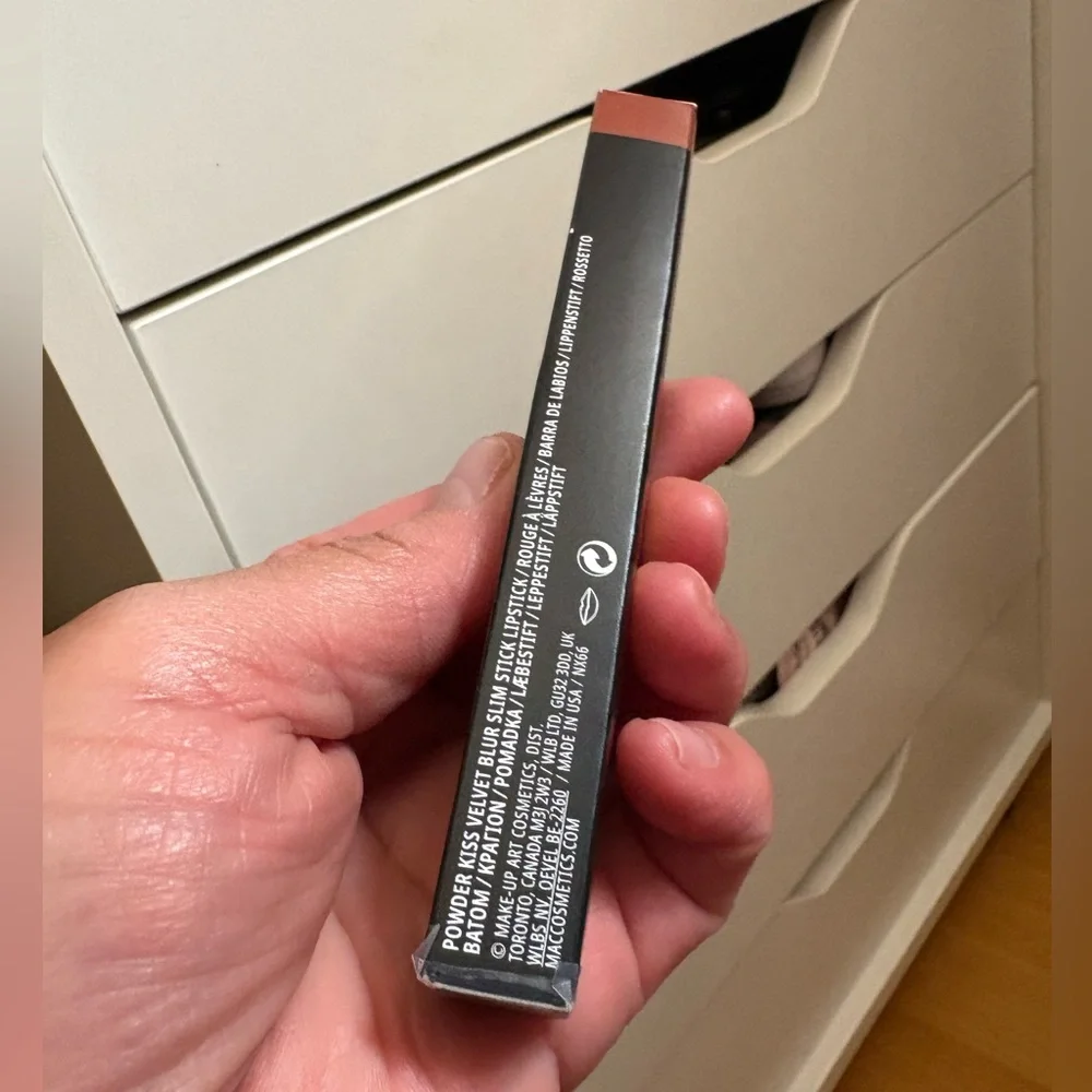 MAC Cosmetics Powder Kiss Velvet Blur Slim Stick 886 MARRAKESH-MERE, Brand New .